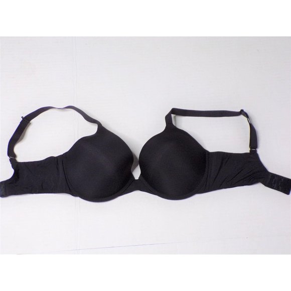 🆕 NATORI Minimal Contour UW Push Up Convertible T-Shirt Bra Black 34DD #727229 - Picture 8 of 12